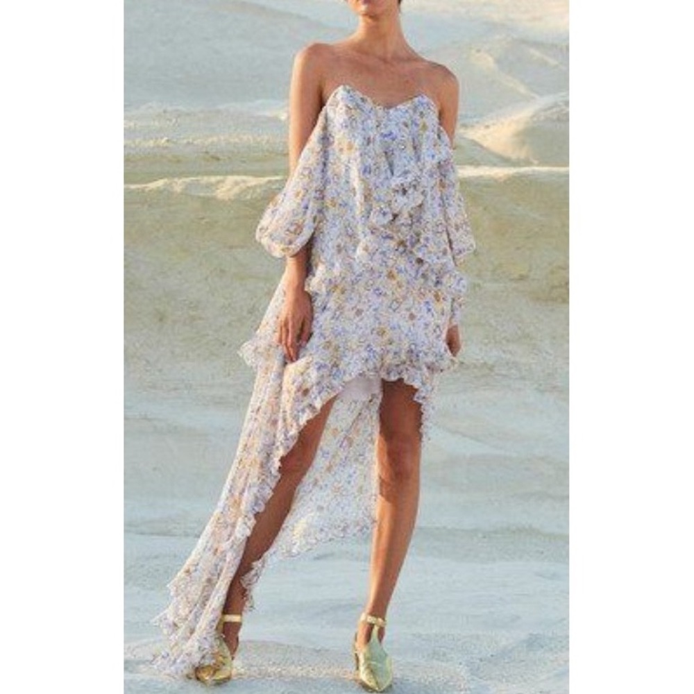 Caroline Constas Melina Silk Dress